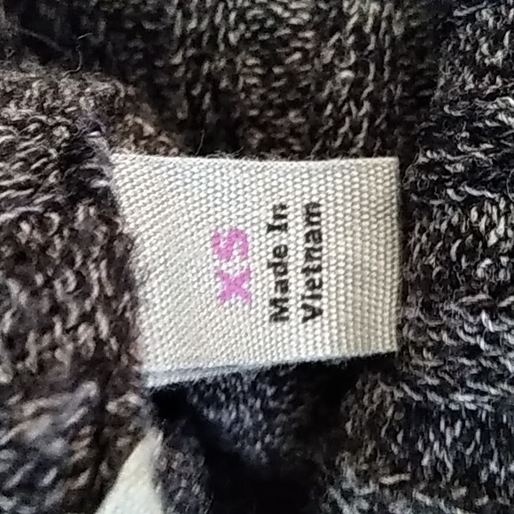 Athleta Heather grey ribbed turtleneck sweater sz xsm - Picture 8 of 10